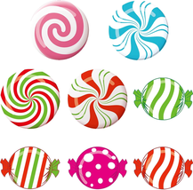 Blulu Candyland Party Decorations Candy Cutouts Bulletin Board Decorations for B - £9.22 GBP