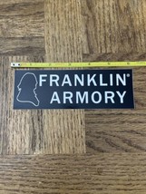 Auto Decal Sticker Franklin Armory - $8.79