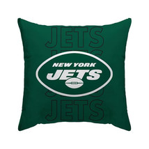 New York Jets 18&quot;x18&quot; Echo Woodmark Pillow - NFL - £22.47 GBP