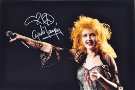 Cyndi Lauper Signed Photo - Time After Time - Girls Just Want To Have Fun w/COA - £125.34 GBP