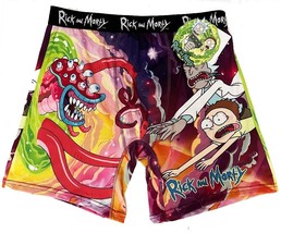 COCO Brand Rick and Morty Monster Colorful Graphics Pouch Front Boxers M... - £15.17 GBP