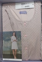 Shirt Night Seraph Woman Long Sleeve Warm Cotton Interlock Linclalor 92851 - £30.46 GBP