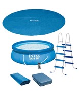 Intex 15ft x 48in Easy Set Above Ground Inflatable Pool w/ Pump and Sola... - £363.63 GBP