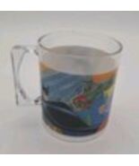 Lot of 4 1987 Captain Powers Plastic Blue Clear Cups Mug Dread Hawk Sky ... - $34.64