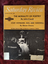 Saturday Review March 30 1957 Julie Andrews Josef Hoffman Abram Ch ASIN S - £8.53 GBP