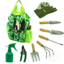9-Piece Garden Tools Set with Gloves and Colorful Tote - Gardening Kit - €21,12 EUR 9-Piece Garden Tools Set with Gloves and Colorful Tote - Gardening Kit - €21,12 EUR