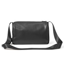 Small Men Crossbody Bag 28x15x10cm Casual Messenger Shoulder Bag Solid H... - £26.73 GBP