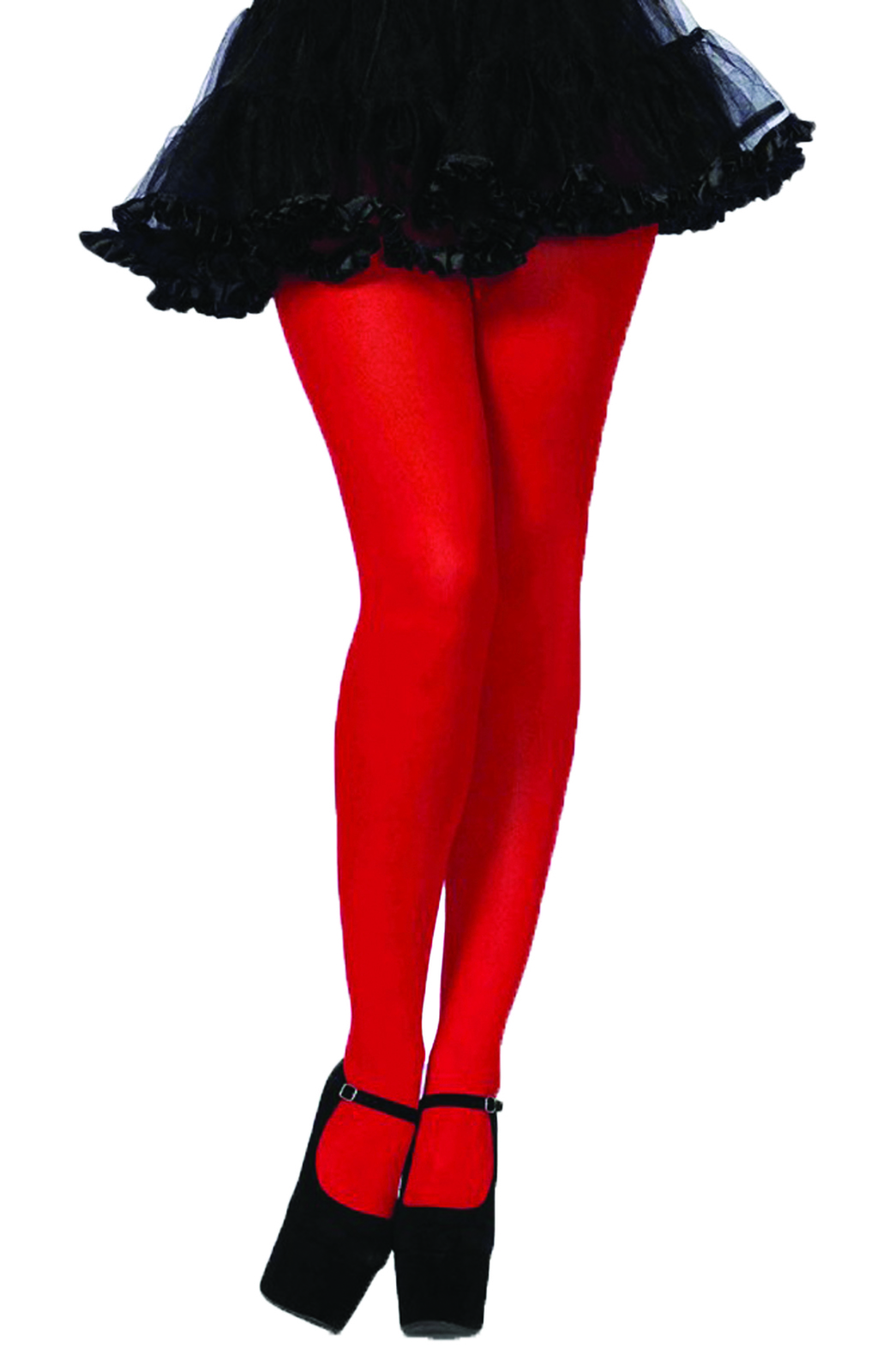 Leg Avenue Women&#39;s Nylon Tights, Red, One Size - $63.65