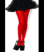 Leg Avenue Women&#39;s Nylon Tights, Red, One Size - $87.34 CAD