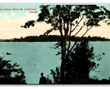 Milton Isola St.Lawrence Fiume Kingston Ontario Canada Unp DB Cartolina T5 - $5.08