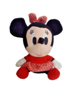 Disney Minnie Mouse Plush Polka Dot Dress and Bow Stuffed Toy Hanging Lo... - £5.70 GBP
