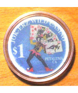 (1) $1. Jok-erz Wild Casino Chip - Petaluma, California - 1998 - £6.25 GBP