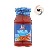 6x Jars McCormick Original Cocktail Seafood Sauce | 8oz | Real Horseradish - $632.54 MXN