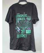 Cotton On Men&#39;s Cosmic Audio Graphic T-Shirt Black Size Small NWOT - €21,34 EUR