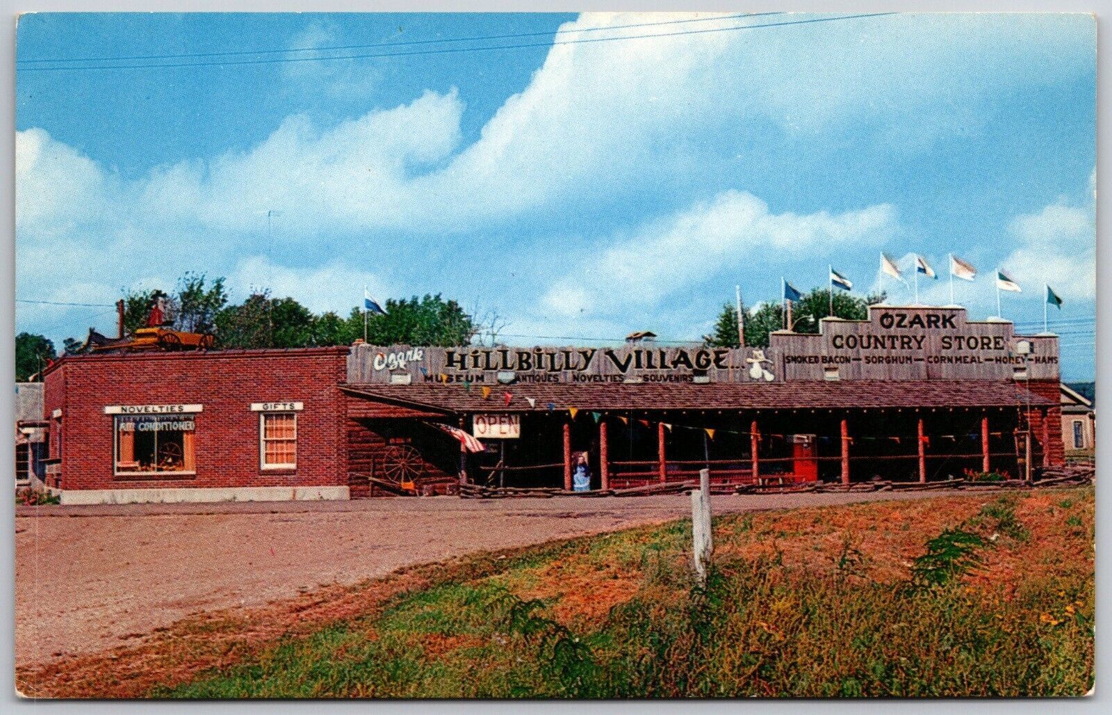 Primary image for Ozark Country Store Museum  Hillbilly Village Cabool MO Chrome Postcard