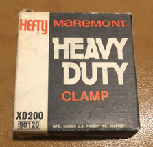 Vintage New Old Stuck Hefty Maremont Heavy Duty Clamp XD200 90120 - £27.12 GBP