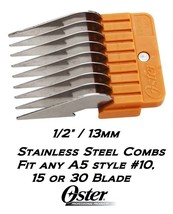 Oster Stainless Steel Blade Attachment 1/2&quot; 13mm Guide Comb*Fit A5,AGC Clipper - £16.07 GBP