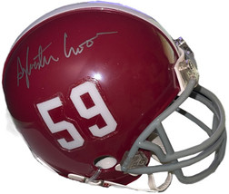Sylvester Croom signed Alabama Crimson Tide Riddell Speed #59 Mini Helmet COA (C - £62.38 GBP