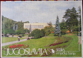 Original Poster Yugoslavia Serbia Vrnjacka Banja Spa Mineral Kraljevo 1985 - £43.67 GBP