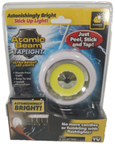 Atomic Beam TapLight As Seen on TV Just Peel Stick and Tap LED Light NEW - $9.50