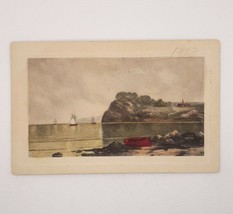 Near Glen Red Boat Sailboats Buffalo NY Postcard Posted 1913 - £13.69 GBP