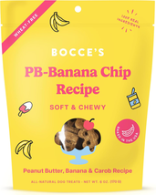 PB Banana Chip Recipe Treats for Dogs, Wheat-Free Everyday Dog Treats, B... - $27.72+