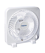 Impress 9 inch Box Fan- White - $33.90 CAD