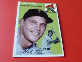 1954 Topps # 95 Hal Rice Pirates Near Mint / Mint Or Better !! - £31.45 GBP