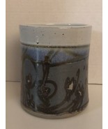 Vintage Chappelle Hand Made Pottery Vase Signed 5&quot; Tall - $29.47 CAD