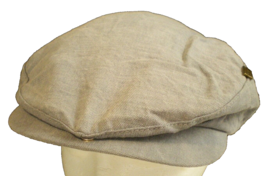 Levi&#39;s Cabbie Newsboy (70s / 80s Vtg Usa Made) Humphreys Cap Hat w/Brass Tag Nos - £34.36 GBP