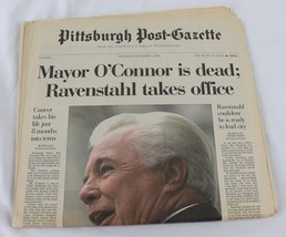 Sep 2 2006 Pittsburgh Post Gazette Newspaper Bob O&#39;Connor Luke Ravenstahl - £31.53 GBP