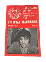 Manchester United Offizielles Handbook 1968/69 Saison - £19.66 GBP