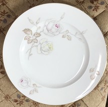 Johann Haviland Bavaria Germany Plate Rose Pattern Vintage 7.75&quot; - £5.40 GBP