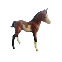 Breyers Brown, black and white horse foal 4.25 inches - $15.21
