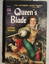 QUEEN&#39;S BLADE by Nicholas Gorham (c1958) Ace adventure paperback - £10.27 GBP