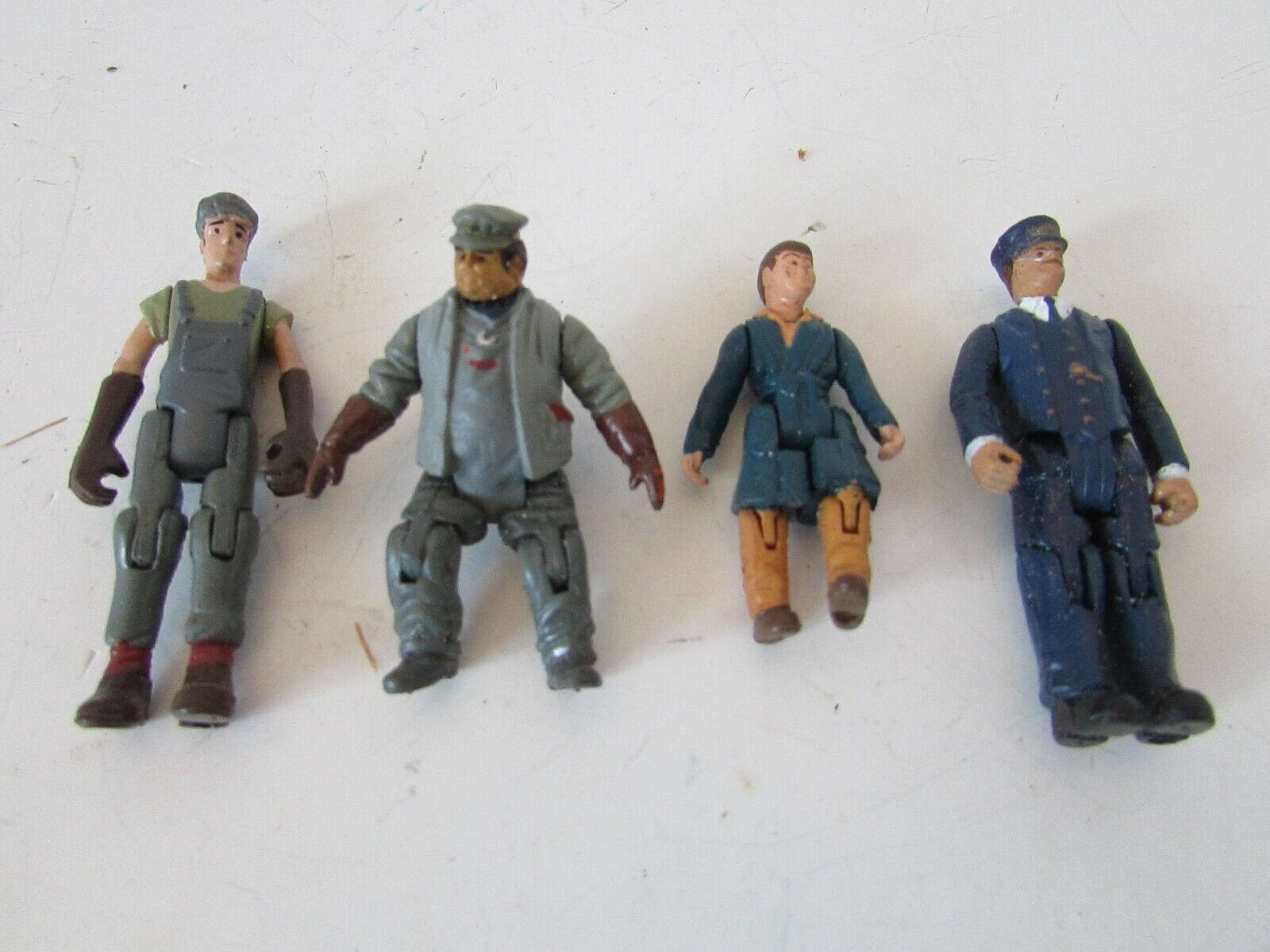 Tm &amp; WBEI. Jointed Figures Engineer Worker Passenger Conductor 2&quot;H China... - $3.75