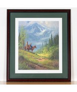 "Reflecting His Majesty" by G Harvey Framed Lithograph w/ CoA #8946 - $371.24