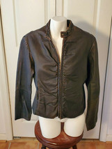 Wilson&#39;s Leather Ladies Maxima Size Large Genuine Leather Jacket - £38.68 GBP