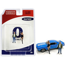 70s Style Two Figurines Set I for 1/43 Scale Models by American Diorama - £16.49 GBP