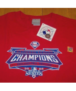 PHILADELPHIA PHILLIES WORLD SERIES MLB BASEBALL T-Shirt MENS 2XL XXL CHA... - $19.80