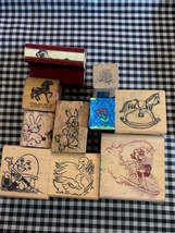 Animal Rubber Stamp Set #26 - £5.53 GBP