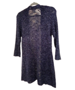 Chicos Size 1 (Medium) Navy Open Cardigan with Pockets medium weave - £15.27 GBP