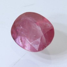 Pink Red Thai Ruby Faceted 8.5x7mm Oval Flux Heat Only I2 Clarity Gem 2.28 carat - £49.36 GBP