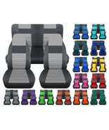 Front and Rear car seat covers Fits 1985-2006 Jeep wrangler YJ-TJ-LJ nic... - $3,118.31 MXN