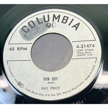 Ray Price Run Boy / You Will Never Be True 45 Country WLP Promo Columbia... - £24.95 GBP