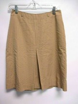 Ann Taylor Pinstripe Pencil Skirt Pleated Size 2 - £18.70 GBP