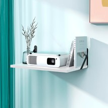 Projector Wall Mount Shelf, Floating Projector Shelf For Wall, Router/Cable - $683.87 MXN