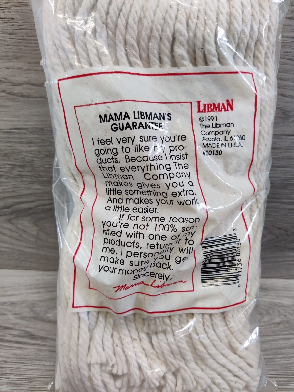 Libman Jumbo Cotton Mop Replacement Refill 130Made in USA Mops