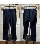 Spanx Ponte Knit Black Pull On Pants The Perfect Pant Short Ankle S - $935.50 MXN