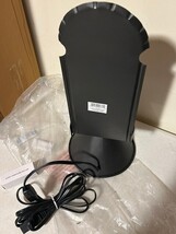 Sconce on a cone electric Accent light with bulb in Black Tin image 4